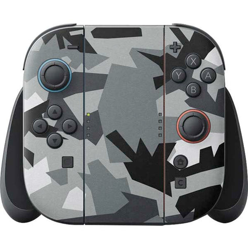 Urban Camouflage Black Nintendo Skins